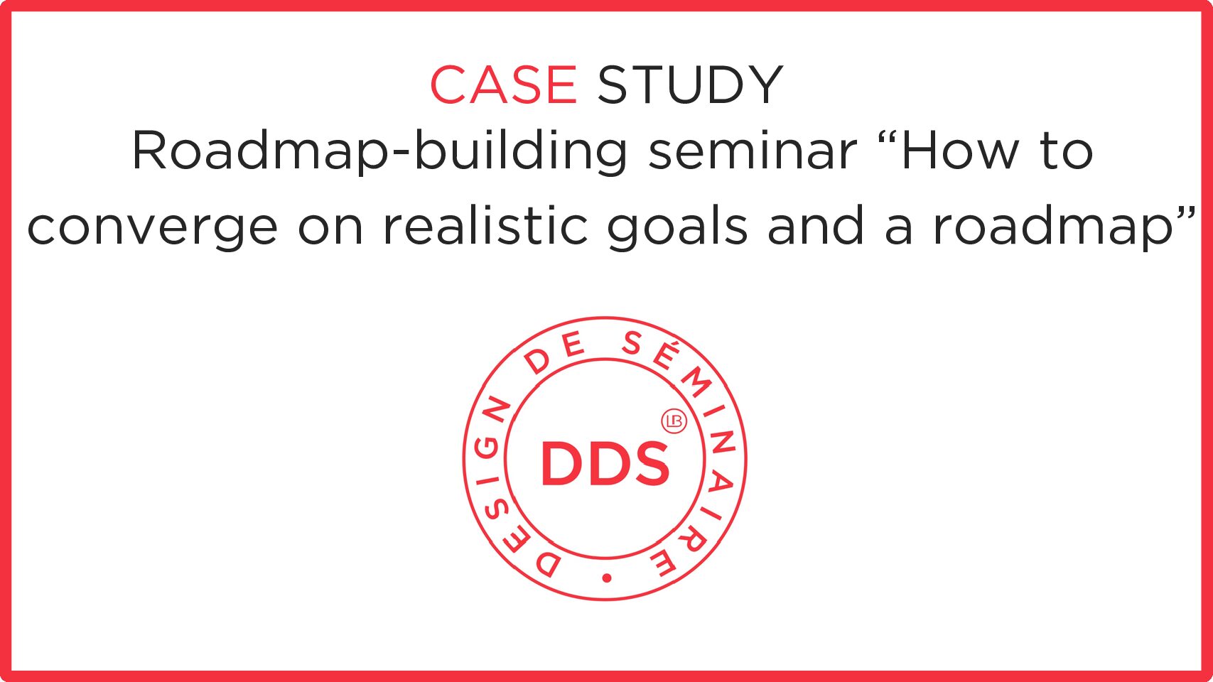 Converging on realistic objectives and roadmap?