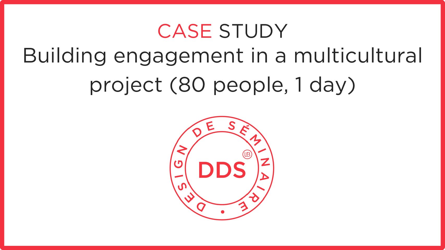 Building engagement in a multicultural project